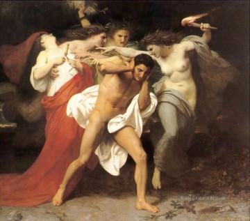 Orestes Verfolgt von den Furien William Adolphe Bouguereau Nacktheit Ölgemälde
